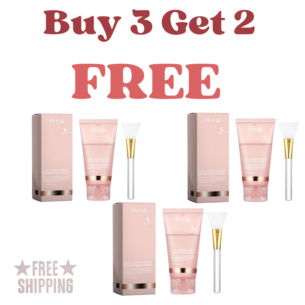 Luxury Collagen Exfoliating Mask – Deep Clean & Korean Skincare Radiance