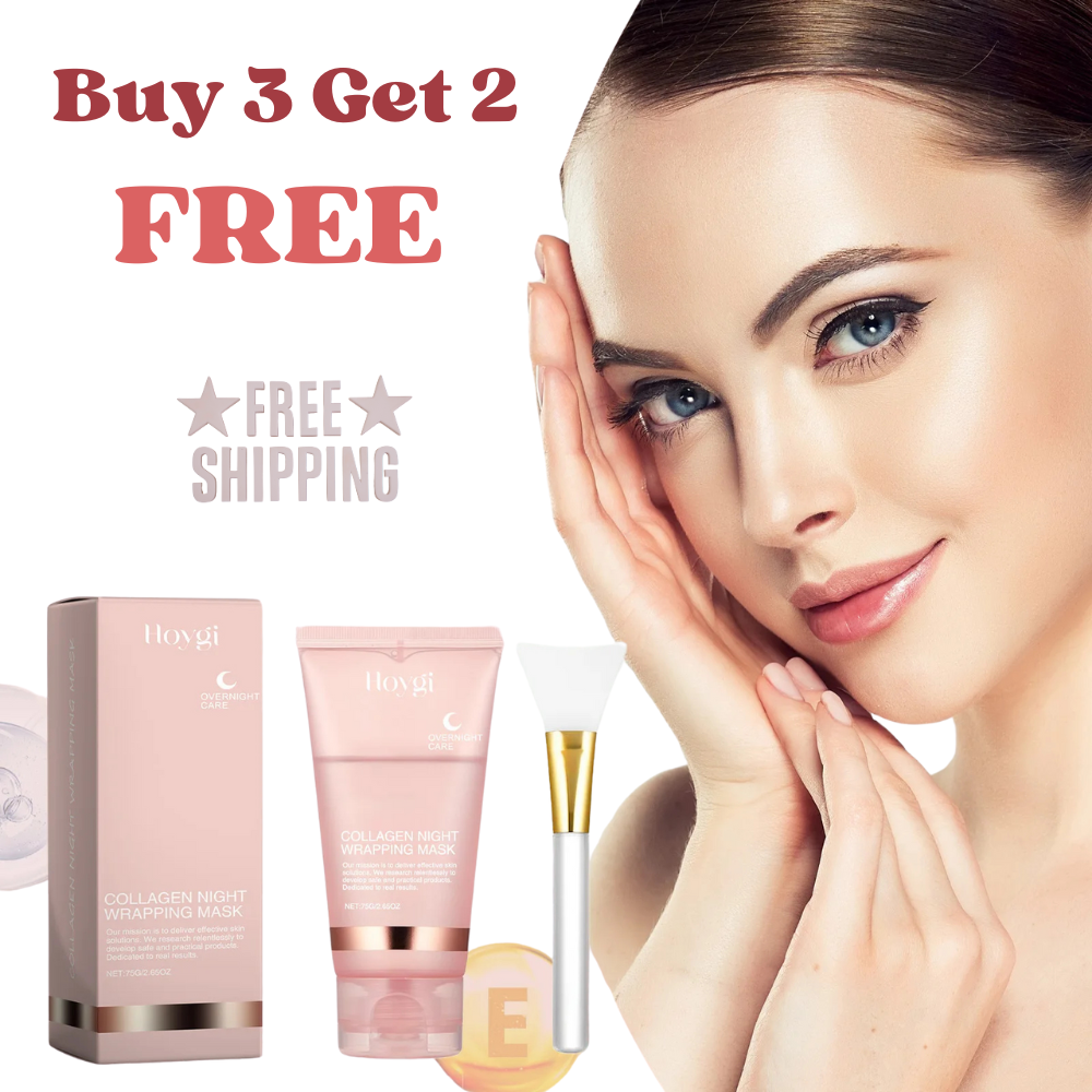 Luxury Collagen Exfoliating Mask – Deep Clean & Korean Skincare Radiance
