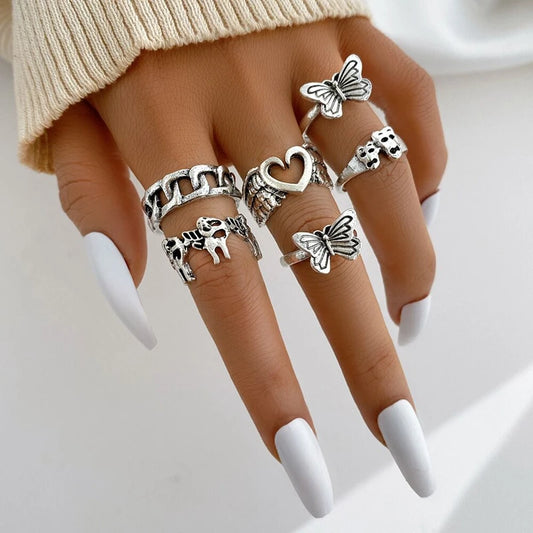 30pcs /Elegance and Creativity Rings Collection
