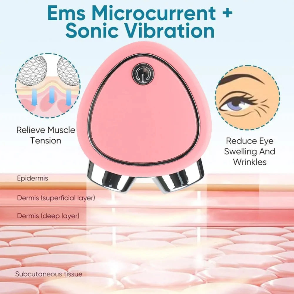 Smart Luxury Skin Lifting & Rejuvenation Device – EMS & Microcurrent Technology for Youthful Radiance
