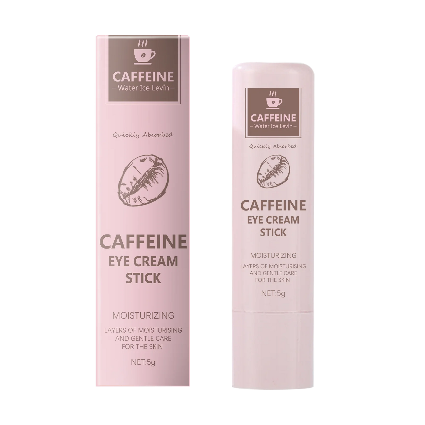 Caffeine Eye Cream Stick – Brightening, Hydrating & Depuffing for a Youthful Eye Areain