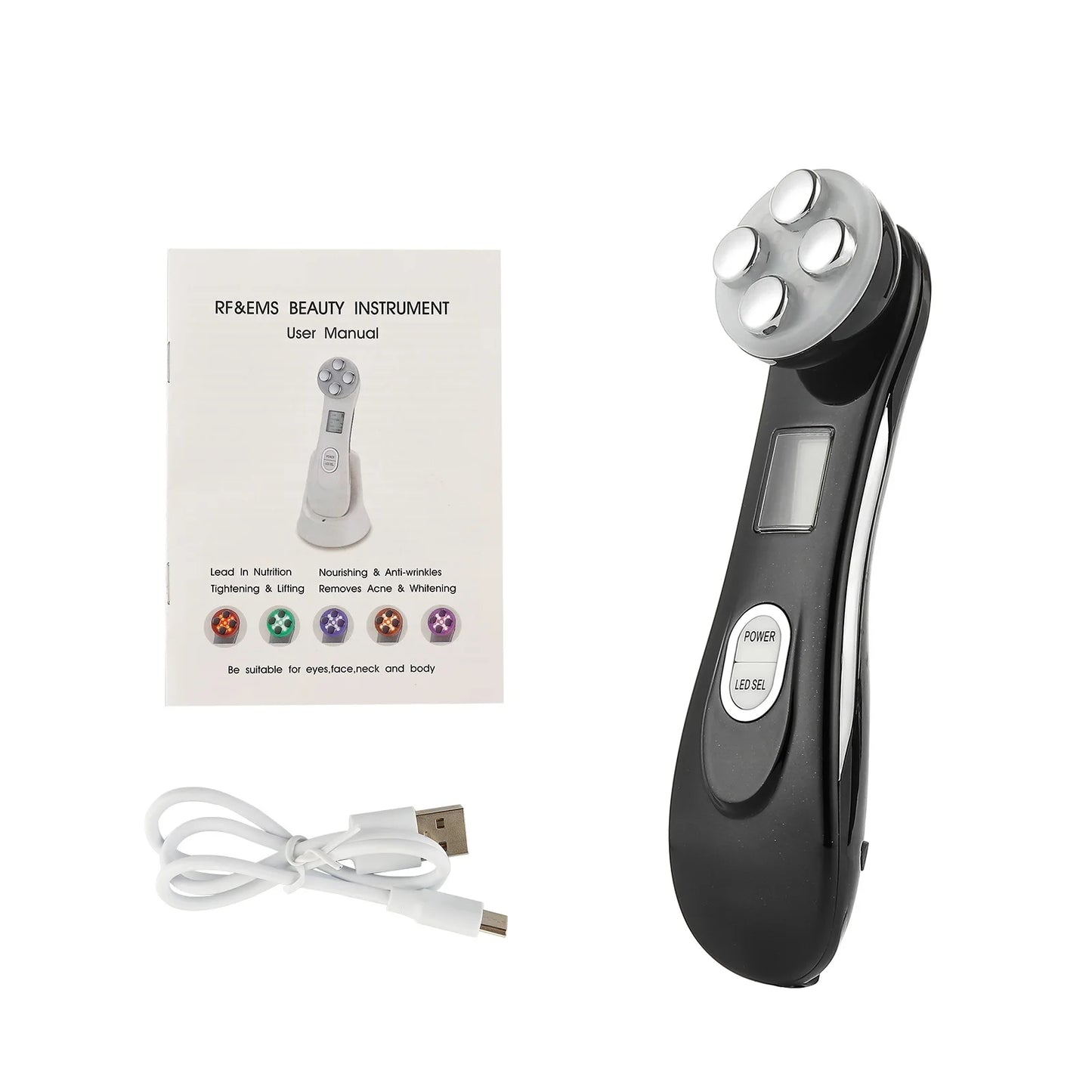 Facial Beauty Device with Photon Electroporation | Advanced EMS Lifting, Deep Skin Tightening & Radiant Rejuvenation Technology