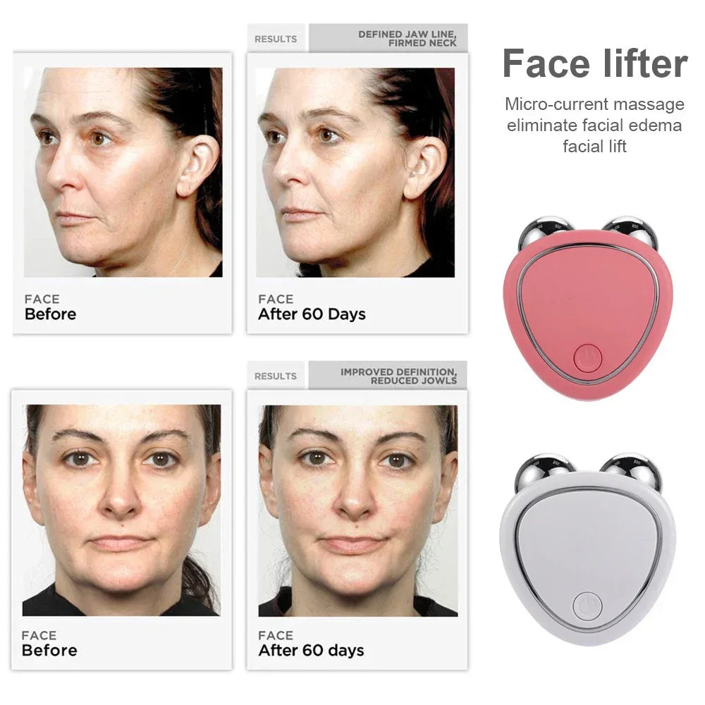 Smart Luxury Skin Lifting & Rejuvenation Device – EMS & Microcurrent Technology for Youthful Radiance