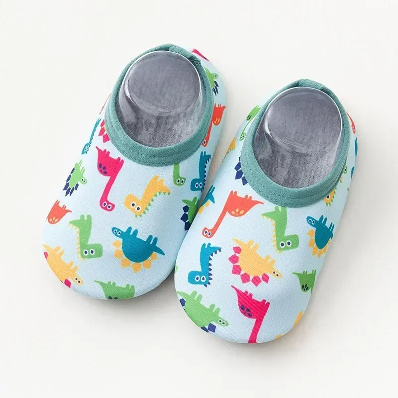 Colorful Cartoon Baby Water Shoes – Non-Slip Beach & Swim Sneakers for Fun and Safety