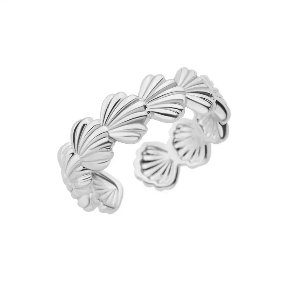 Cinderella Luxury Rings Collection - 316L Stainless Steel Gold Rings for Women
