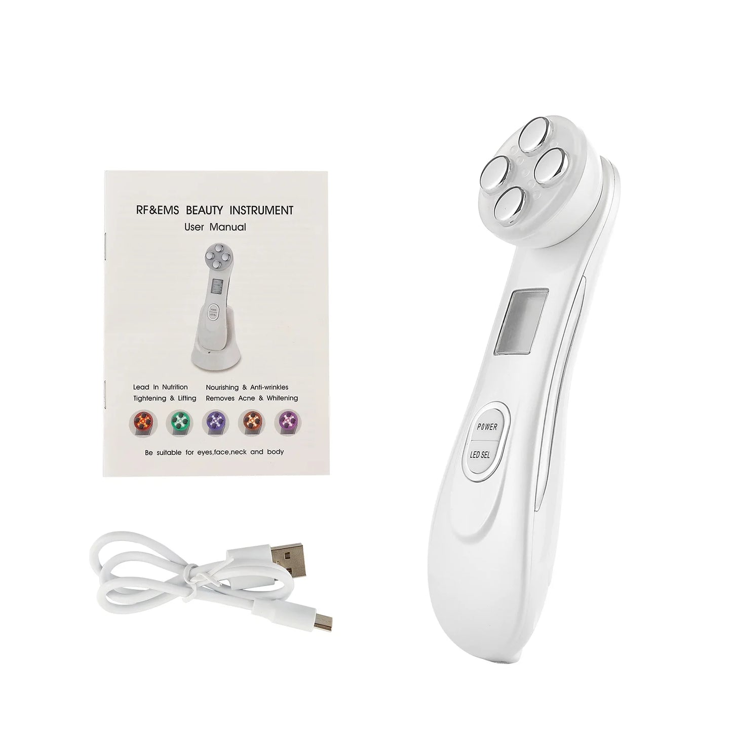 Facial Beauty Device with Photon Electroporation | Advanced EMS Lifting, Deep Skin Tightening & Radiant Rejuvenation Technology