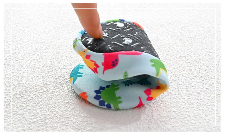 Colorful Cartoon Baby Water Shoes – Non-Slip Beach & Swim Sneakers for Fun and Safety