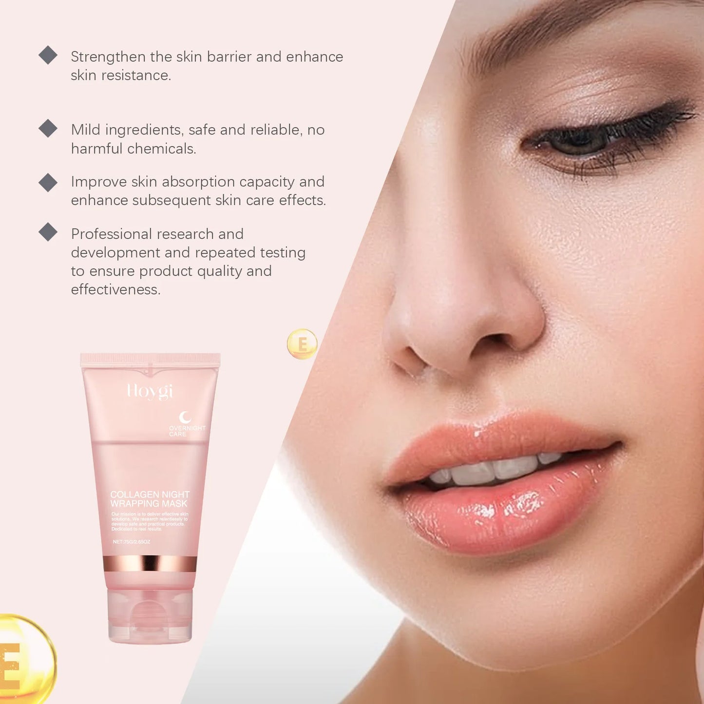 Luxury Collagen Exfoliating Mask – Deep Clean & Korean Skincare Radiance