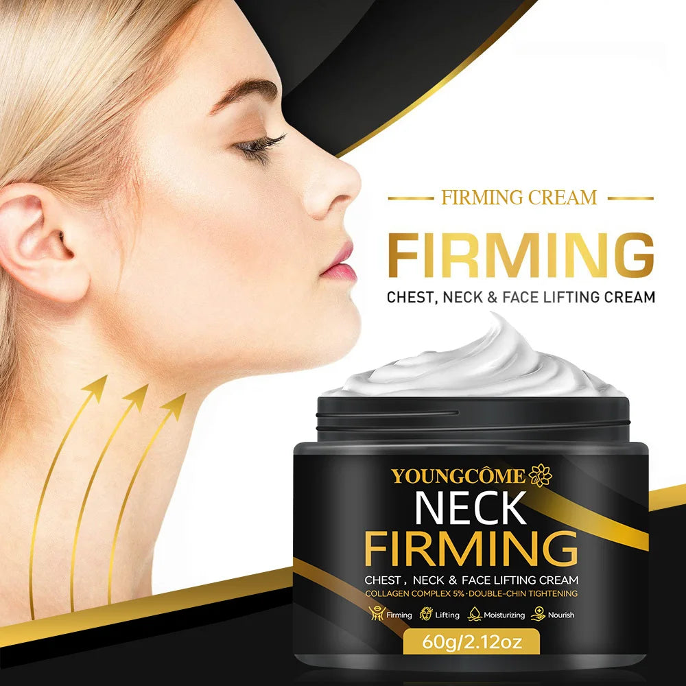 Refined Neck, Chest & Face Firming Cream – Professional Collagen & Retinol Blend for Deep Hydration and Enhanced Skin Elasticity