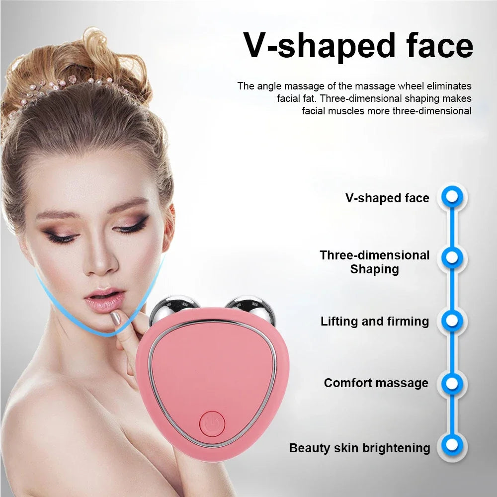 Smart Luxury Skin Lifting & Rejuvenation Device – EMS & Microcurrent Technology for Youthful Radiance