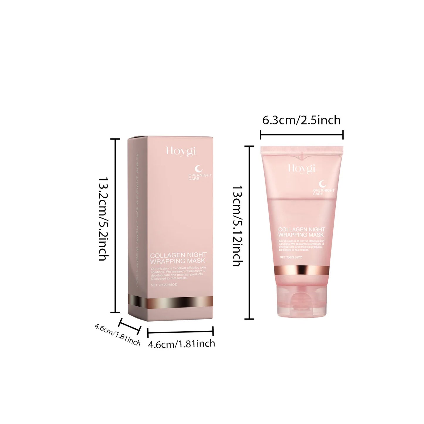 Luxury Collagen Exfoliating Mask – Deep Clean & Korean Skincare Radiance
