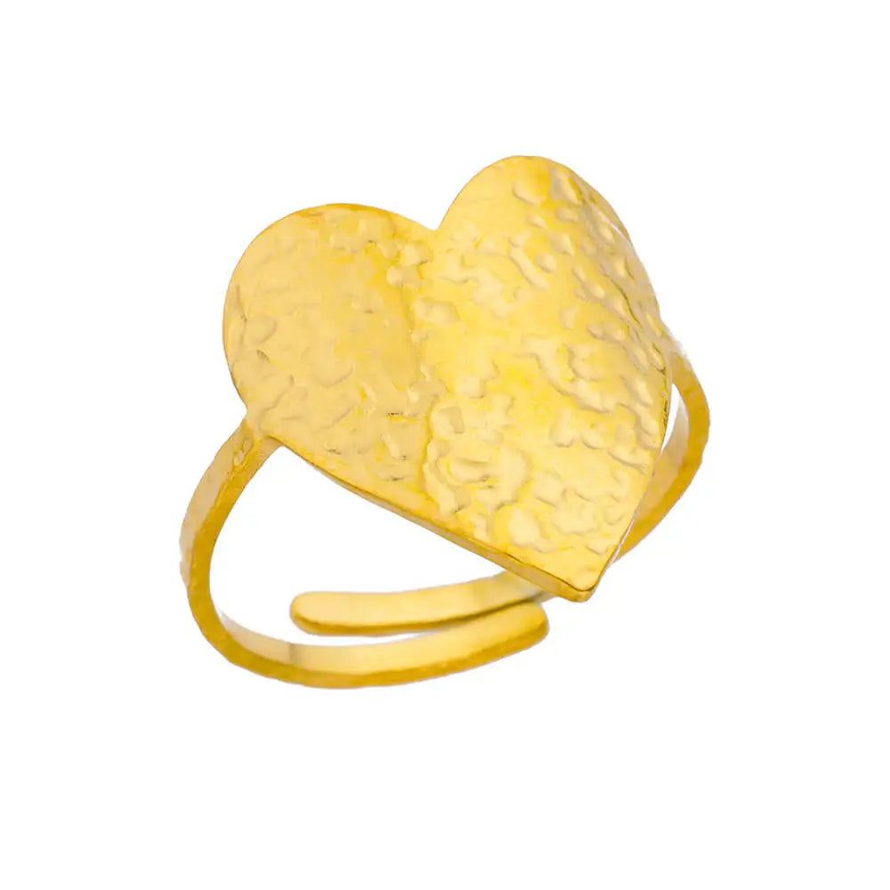 Cinderella Luxury Rings Collection - 316L Stainless Steel Gold Rings for Women