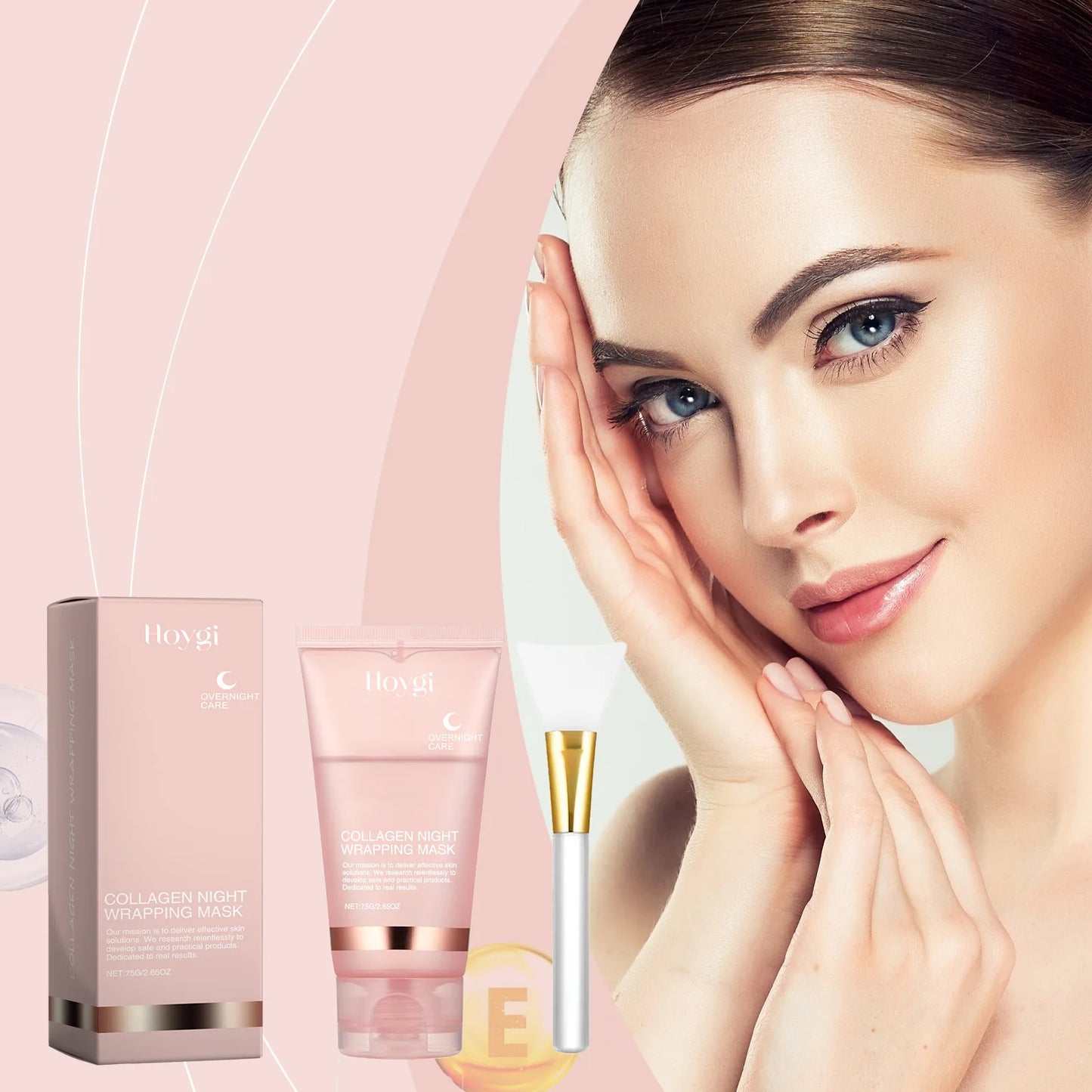 Luxury Collagen Exfoliating Mask – Deep Clean & Korean Skincare Radiance