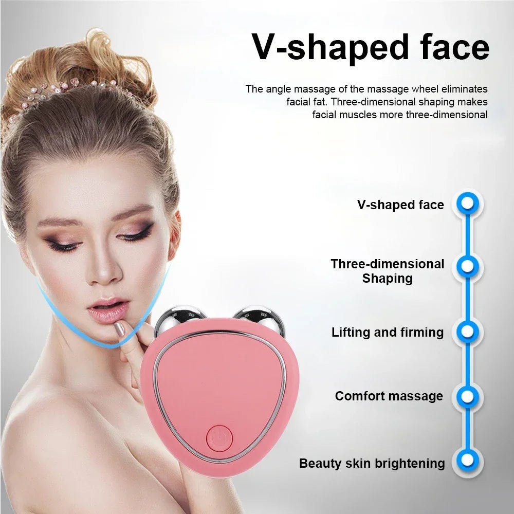 Smart Luxury Skin Lifting & Rejuvenation Device – EMS & Microcurrent Technology for Youthful Radiance