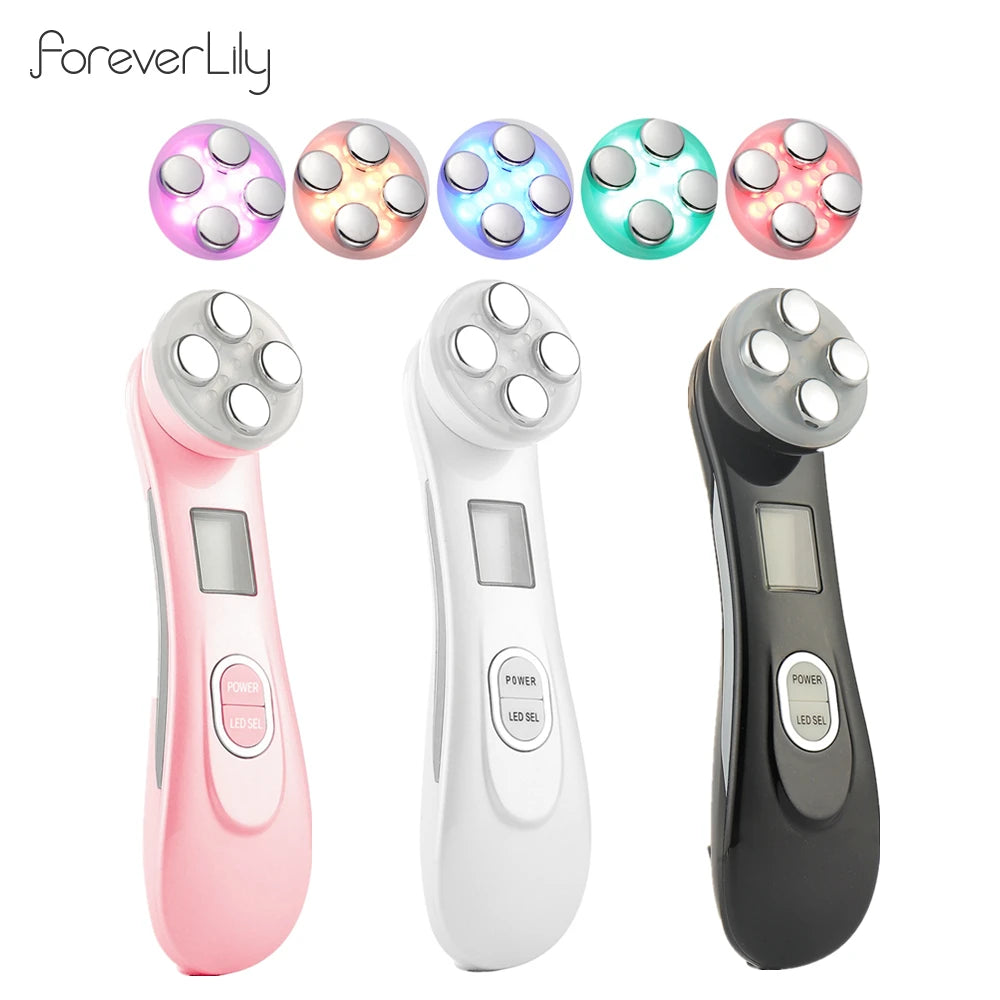 Facial Beauty Device with Photon Electroporation | Advanced EMS Lifting, Deep Skin Tightening & Radiant Rejuvenation Technology