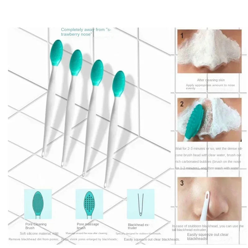 Luxury Dual-Sided Skin Care Brush – Deep Cleanse, Gentle Exfoliation & Naturally Radiant Glow