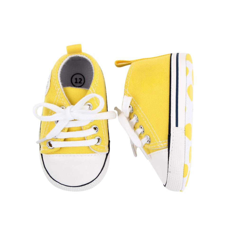 Chic Star-Print Baby Shoes – Stylish & Non-Slip for Early Walkers